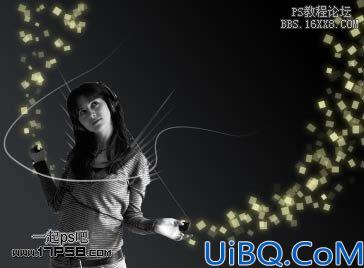 封面女孩光影合成系列(一)