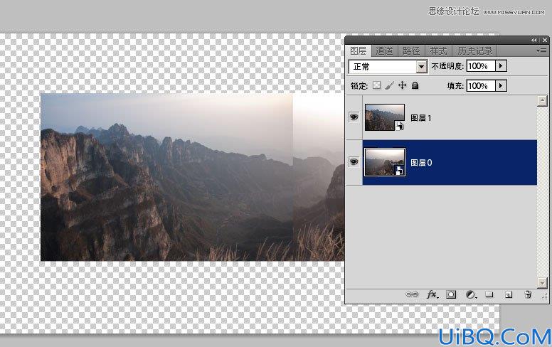 Photoshop利用智能对象轻松给图片拼接
