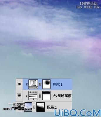 Photoshop合成山谷中的奇幻景象