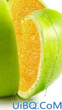 Photoshop合成打造一个变成桔子的苹果特效教