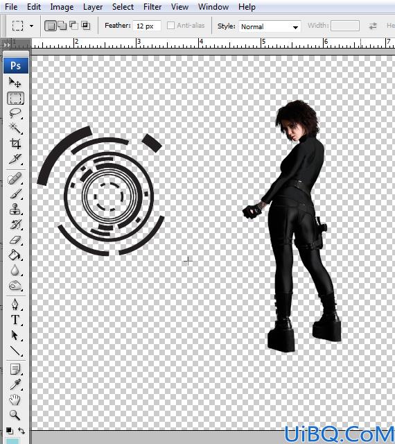 Photoshop合成制作Tron风格的科幻插图教程