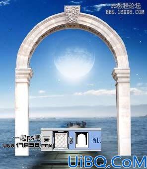 用Photoshop制作星球梦幻拱门