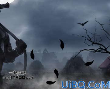 学习如何用photoshop合成一个鬼魂出没的场景