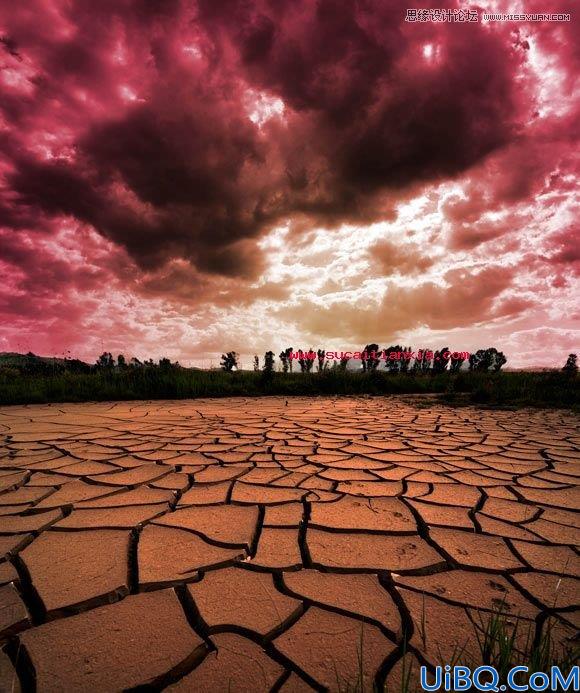 Photoshop合成大地出生大力士教程