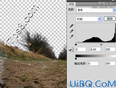 用Photoshop合成死亡场景-骷髅与玫瑰