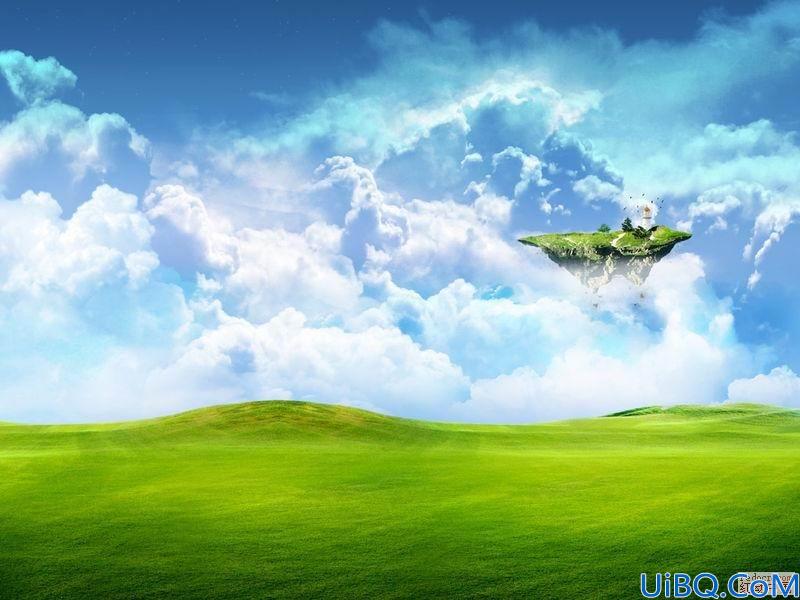 Photoshop合成超酷魔幻山林风光特效的详细教