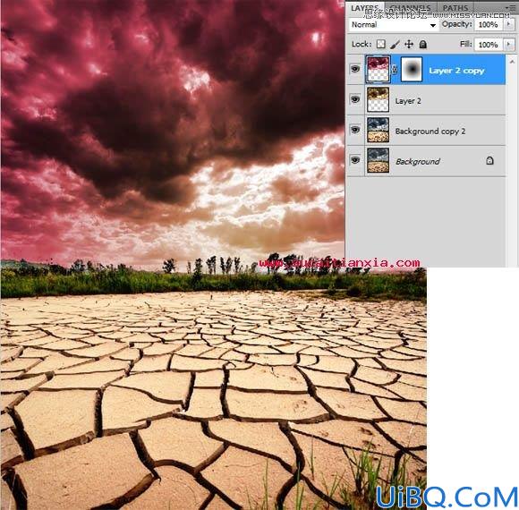 Photoshop合成大地出生大力士教程