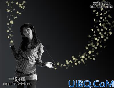 封面女孩光影合成系列(一)