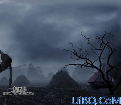 学习如何用photoshop合成一个鬼魂出没的场景