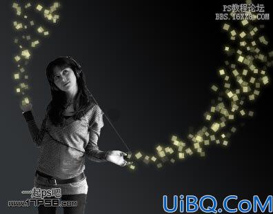 封面女孩光影合成系列(一)