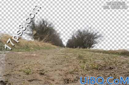 用Photoshop合成死亡场景-骷髅与玫瑰