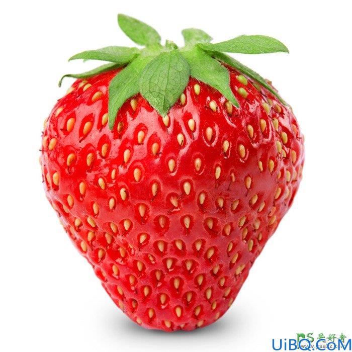 Photoshop创意合成有趣的草莓铅笔个性图片，草莓与铅笔的完美结