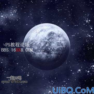 Photoshop教程:合成一款穿越星空的拱门
