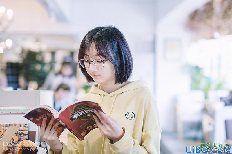 Photoshop人像后期调色教程：学习把室内灰暗人像照片调出通透清新的效果