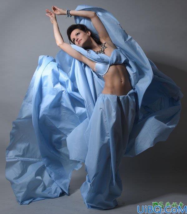 Photoshop创意合成唯美梦幻的海底美女人像图片-海底美女图片