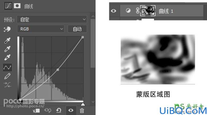 Photoshop人像后期调色教程：给浴缸里的美女废片后期调出唯美主题的蓝色