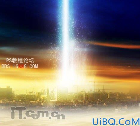 PhotoShop合成神奇的沙漠海市蜃楼景观的教程