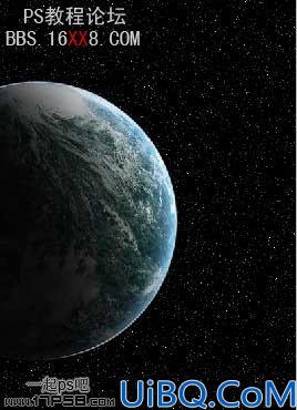 Photoshop简单合成漂亮的宇宙星体