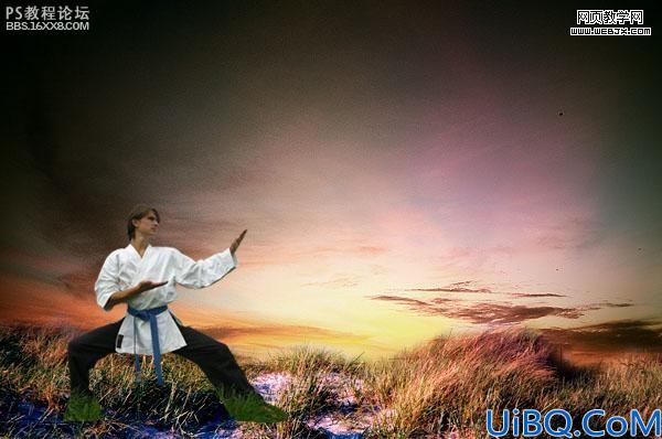 photoshop合成教程:合成比武场面