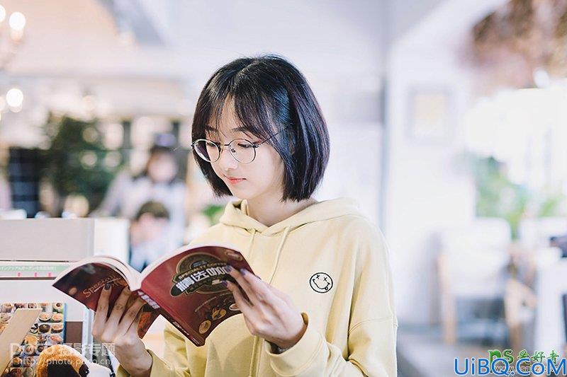 Photoshop人像后期调色教程：学习把室内灰暗人像照片调出通透清新的效果