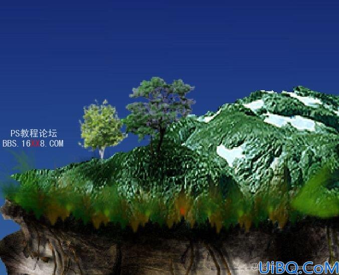Photoshop打造超酷的空中漂移陆地效果