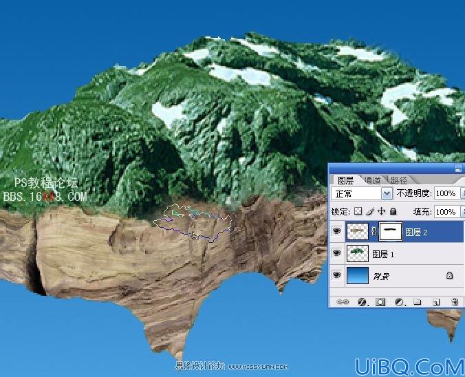 Photoshop打造超酷的空中漂移陆地效果