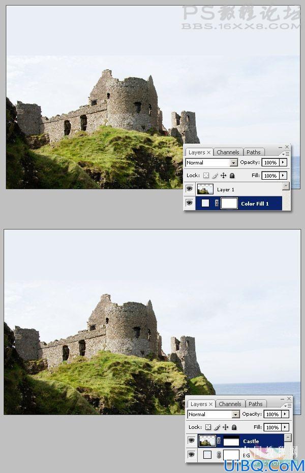 photoshop合成教程:再现翼龙场景
