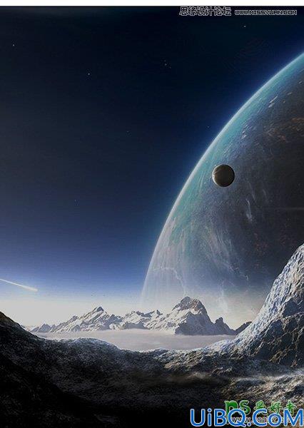 Photoshop创意合成星球大战电影海报，超酷科幻风格的星战海报