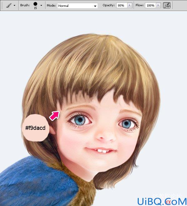 PHOTOSHOP教程:创建一个梦幻的小鸟女孩画像
