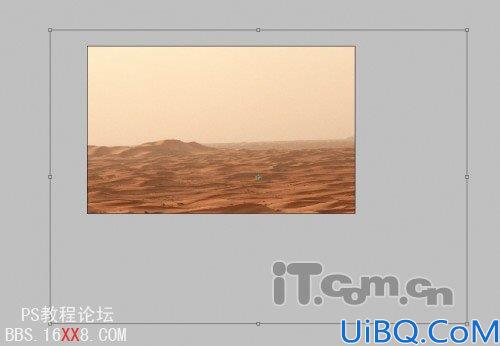 PhotoShop合成神奇的沙漠海市蜃楼景观的教程