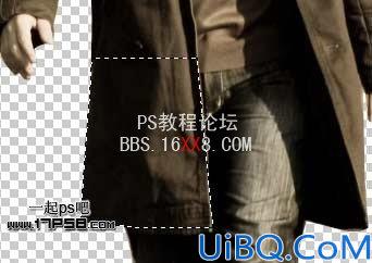 Photoshop合成走在路上的带刀武士