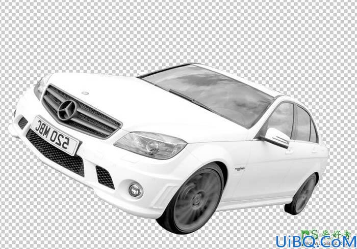 Photoshop汽车海报合成：设计一款时尚大气的奔驰汽车海报-梦幻汽车海报