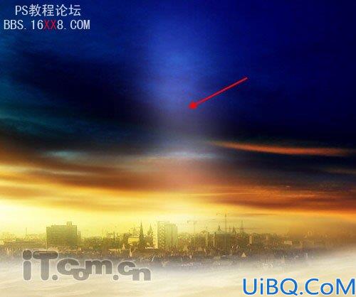 PhotoShop合成神奇的沙漠海市蜃楼景观的教程