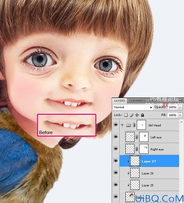 PHOTOSHOP教程:创建一个梦幻的小鸟女孩画像