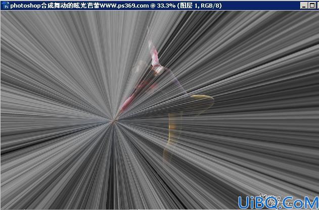 Photoshop照片合成实例:黑夜中眩光芭蕾舞者
