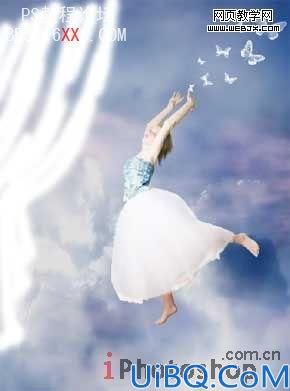 Photoshop照片合成教程:打造云端舞蹈的天使