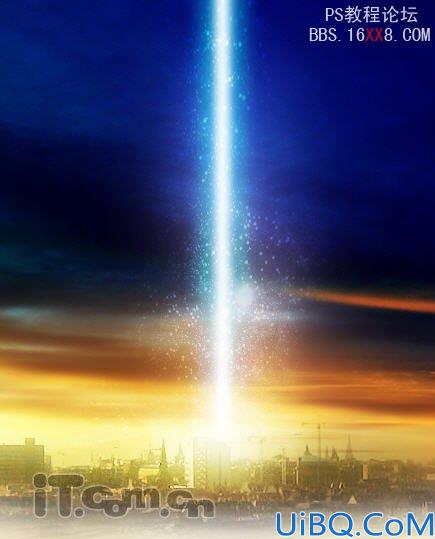 PhotoShop合成神奇的沙漠海市蜃楼景观的教程