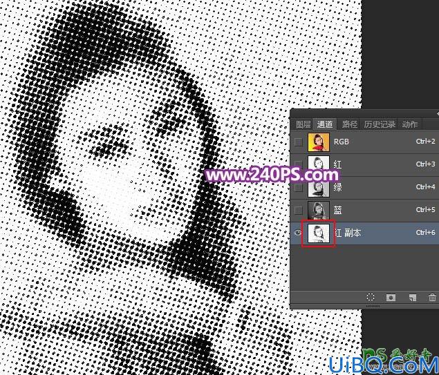 Photoshop给可爱女生照片调出时尚艳丽的彩色半调效果。