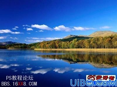photoshop合成教程:水上跃起的骏马