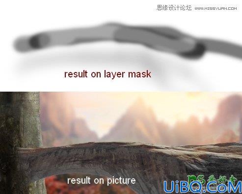 Photoshop合成教程：利用素材,笔刷，调整图层合成秋季唯美的城堡场景图