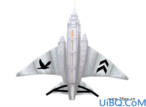 Photoshop合成教程:制作的各种特效的城堡