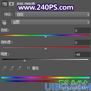 Photoshop调色教程：学习给山坡上自拍的漂亮淑女图片调出黄调晨曦色彩。