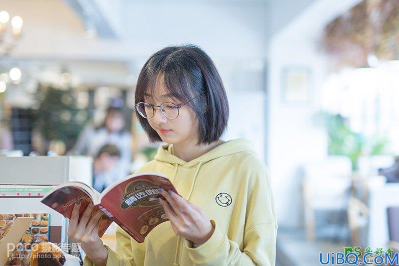 Photoshop人像后期调色教程：学习把室内灰暗人像照片调出通透清新的效果