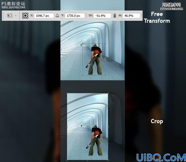 Photoshop教程:照片合成实例好看的吉他英雄