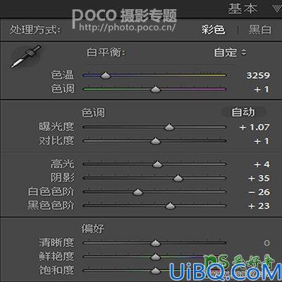 Photoshop人像后期调色教程：学习把室内灰暗人像照片调出通透清新的效果