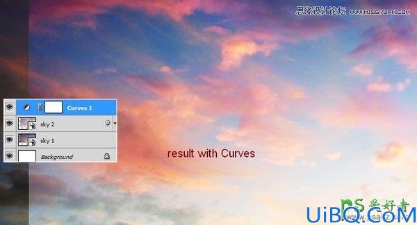 Photoshop合成教程：利用素材,笔刷，调整图层合成秋季唯美的城堡场景图