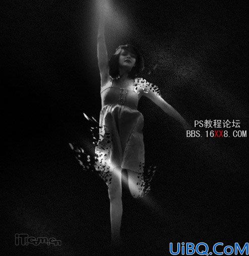 PhotoShop合成神秘的美女精灵效果的教程