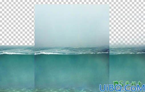 Photoshop合成教程：打造一幅画面唯美魔幻的巨大海龟背着大山的场景