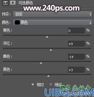 Photoshop少妇图片调色：给森林中的性感高贵少妇图片调出唯美的暗红色