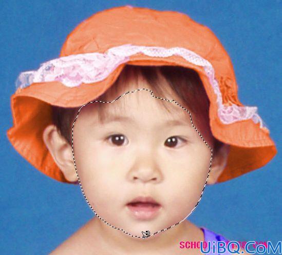 Photoshop照片合成教程:卡通儿童形象白云